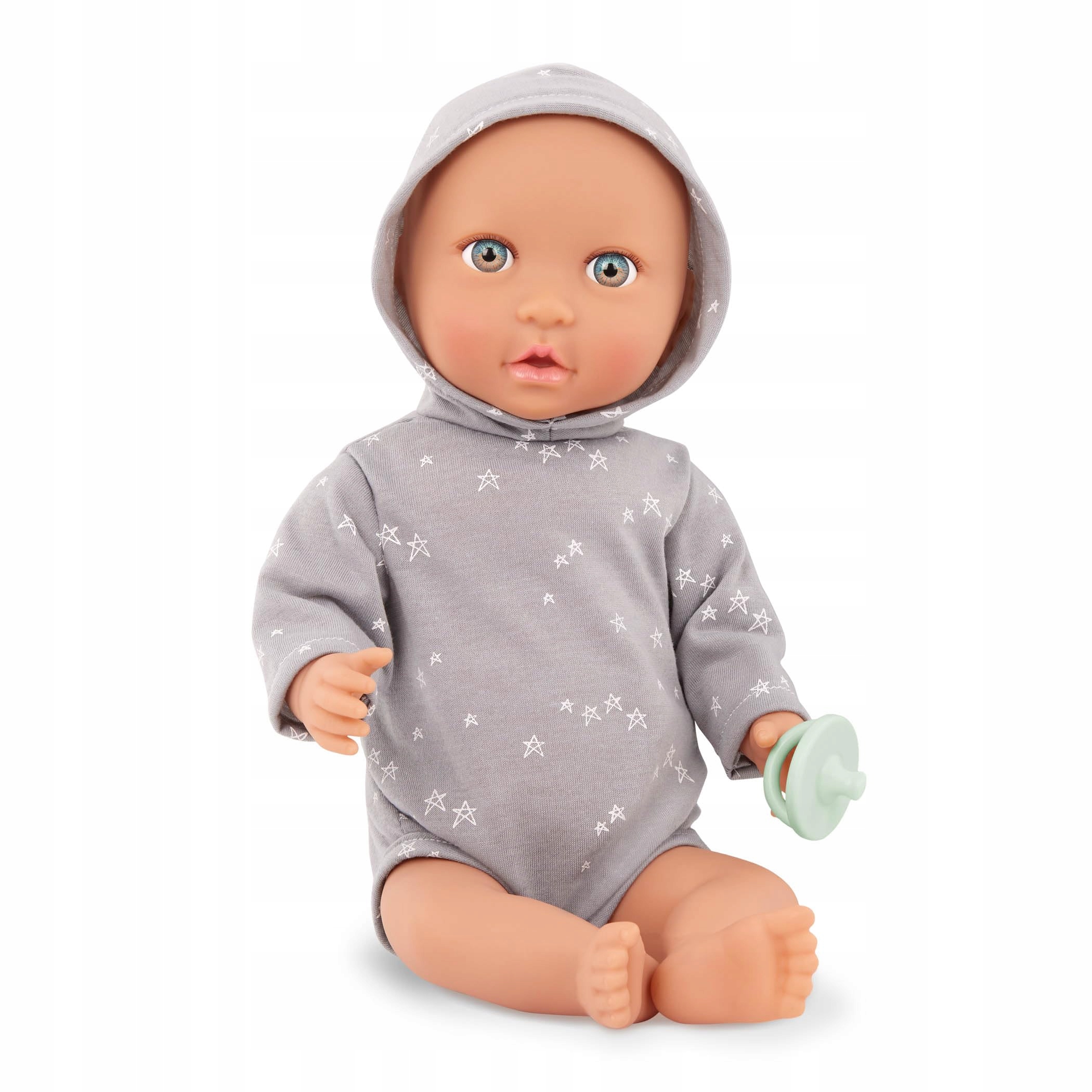 LullaBaby Baby Puppe s oblečením 36 cm Realistická pro děti od 2 let