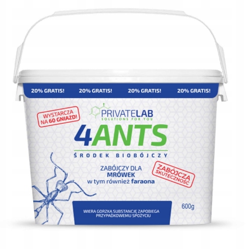 Granulat na mrówki + oprysk na komary i kleszcze Kod producenta 4Insect Concentrate