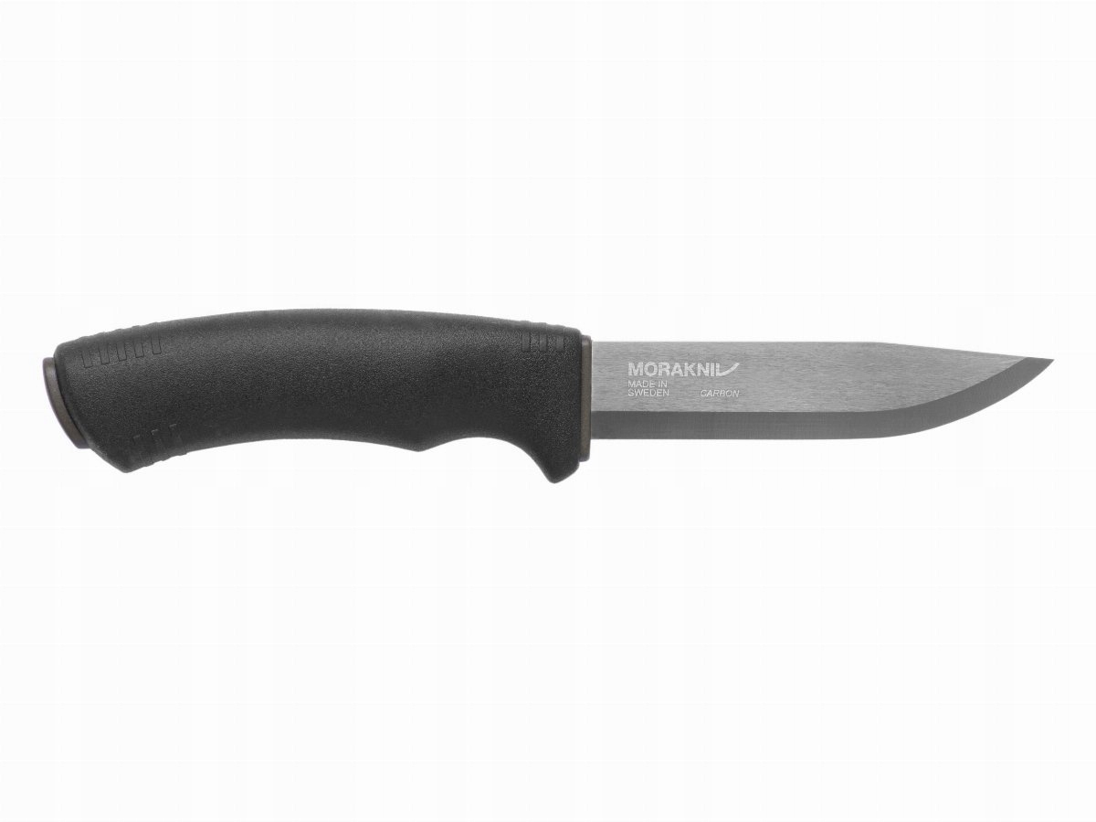 Nůž Morakniv Bushcraft černý bez zoubků 10791