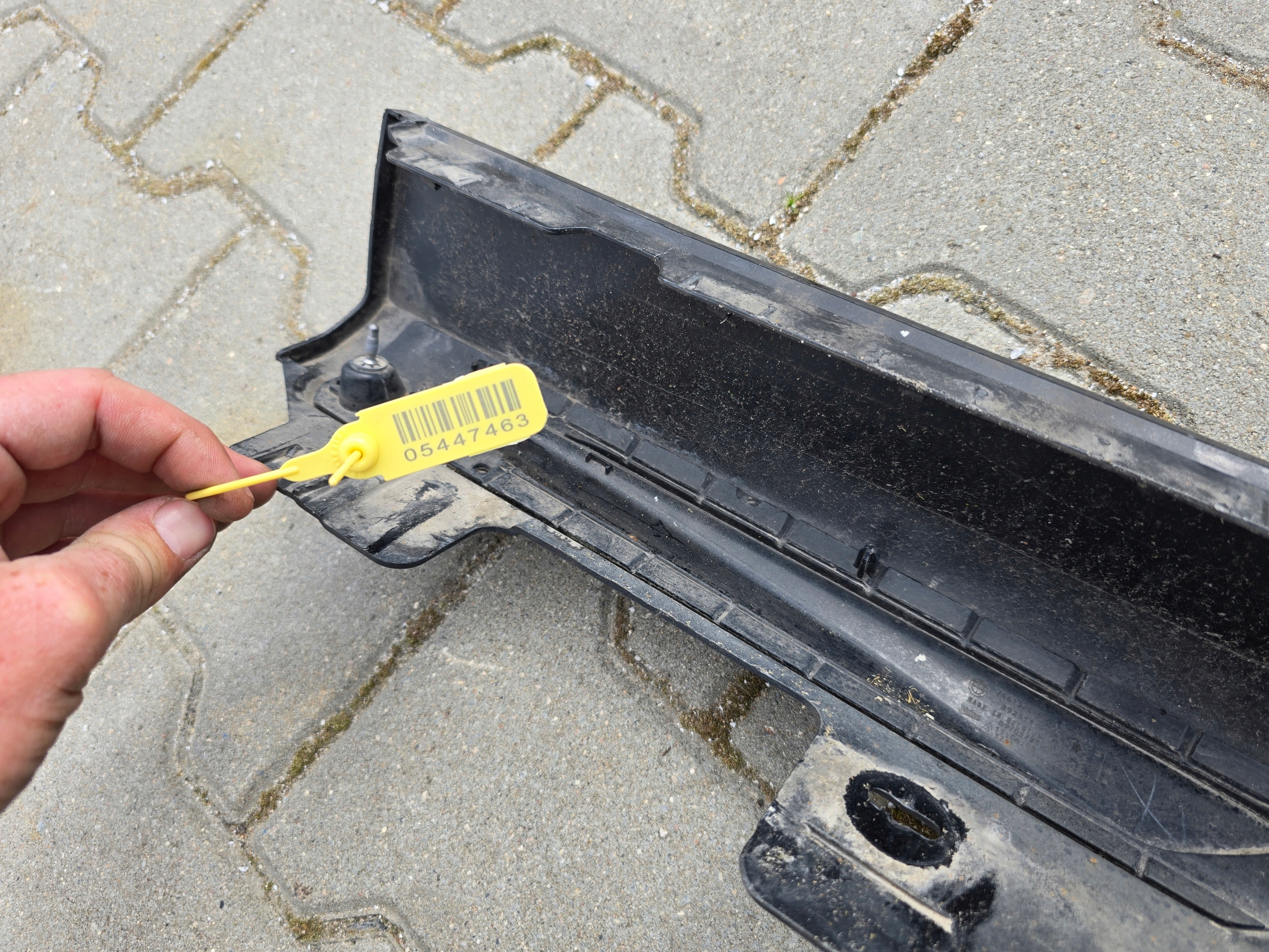 молдинг порога правая BMW 3 G20 G21 м пакет 8069382