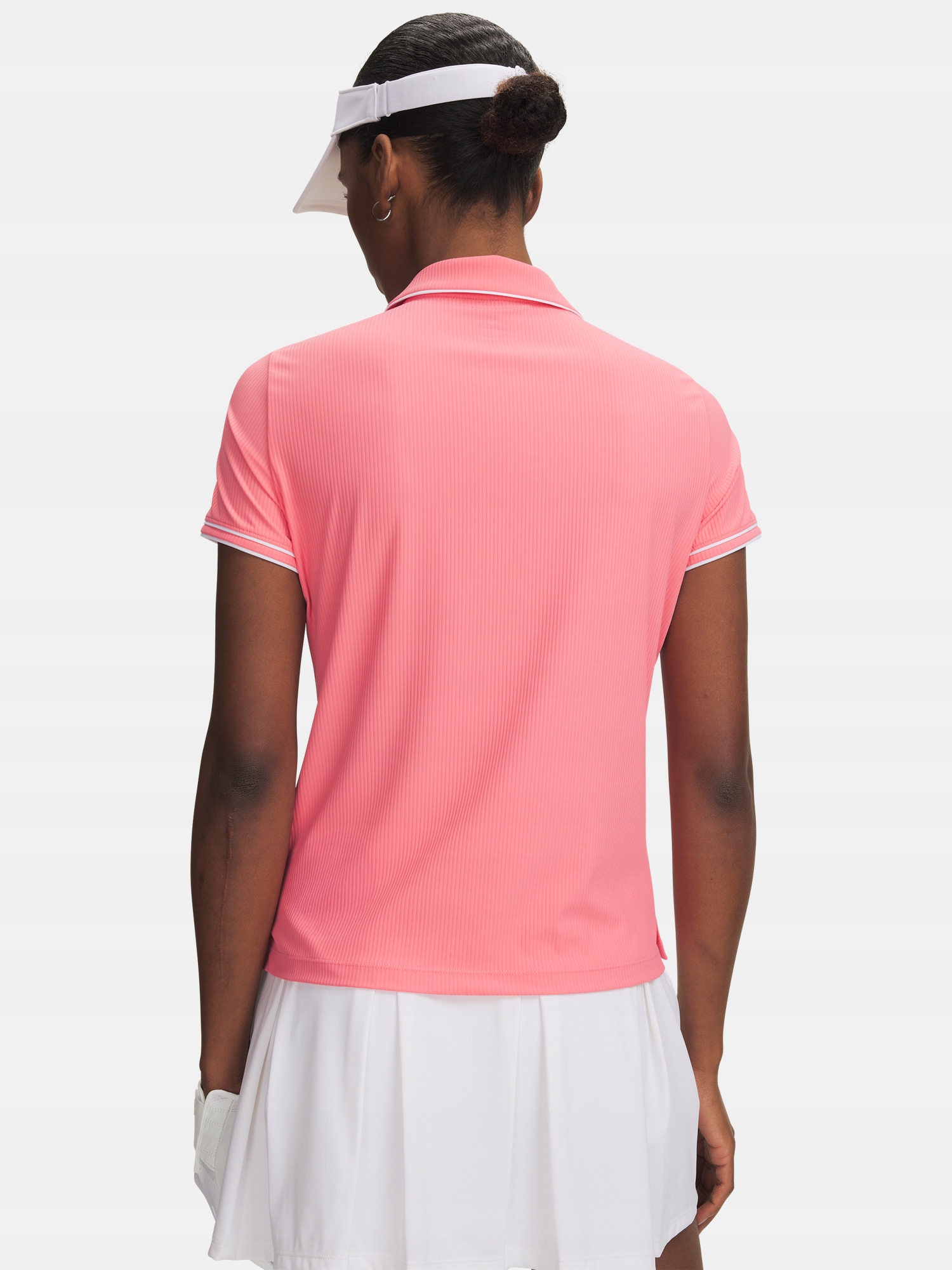 Under Armour Dámské tričko Under Armour Ua Drive Chill Ss Polo-PNK