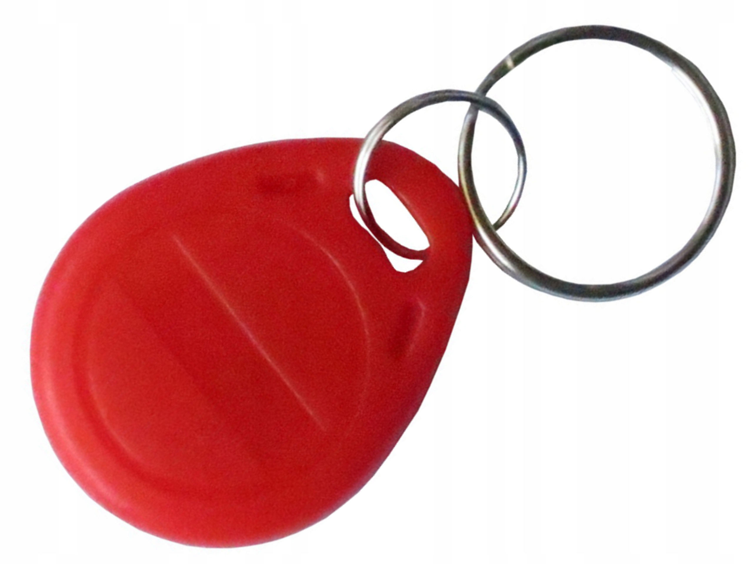 Brelok TAG RFID Unique 125kHz T5577 EM4305 programowalny czerwony 3 sztuki Model T5577