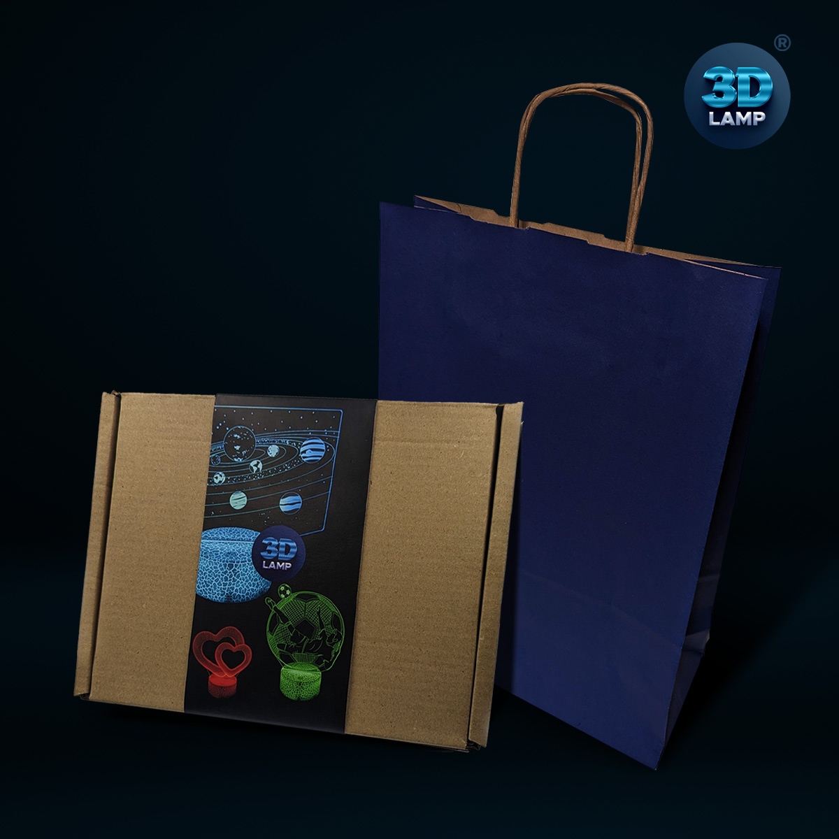 Lampka nocna Piłkarz trick 3D LAMP LED Zasilanie bateryjne sieciowe