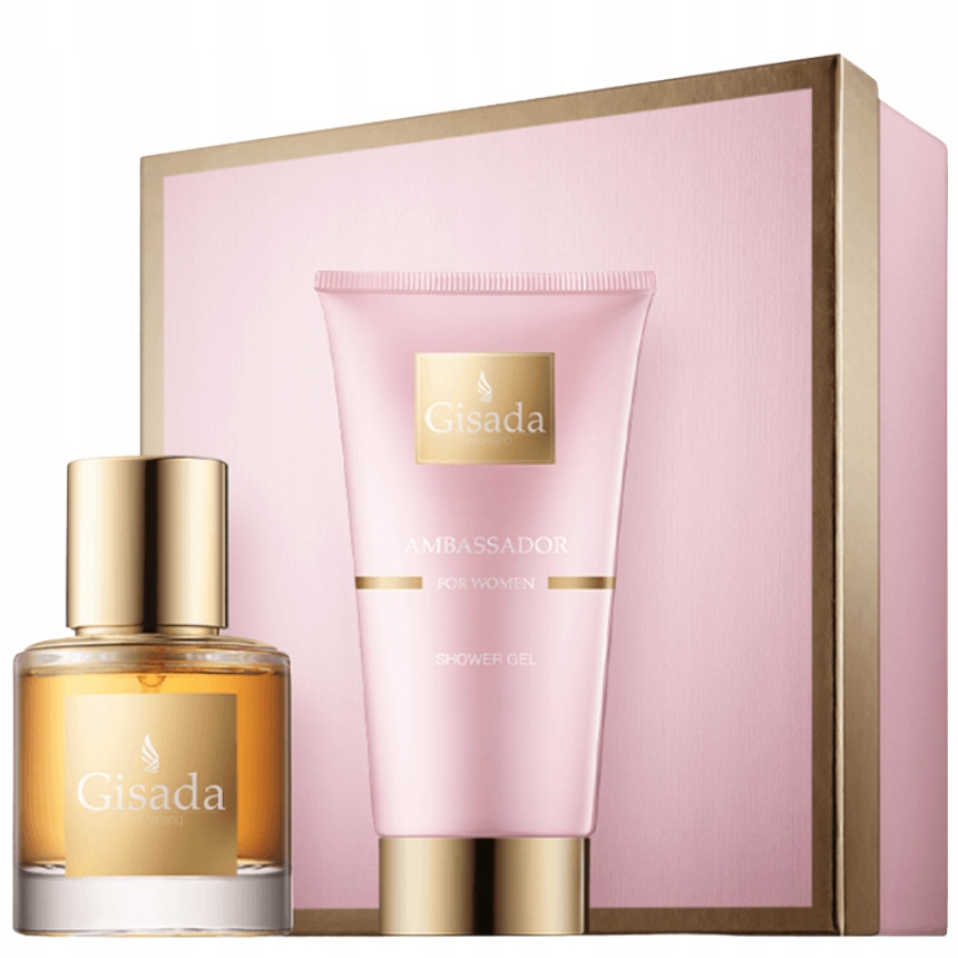 Sada Gisada Ambassador Women edp 50 ml Gel 100 ml