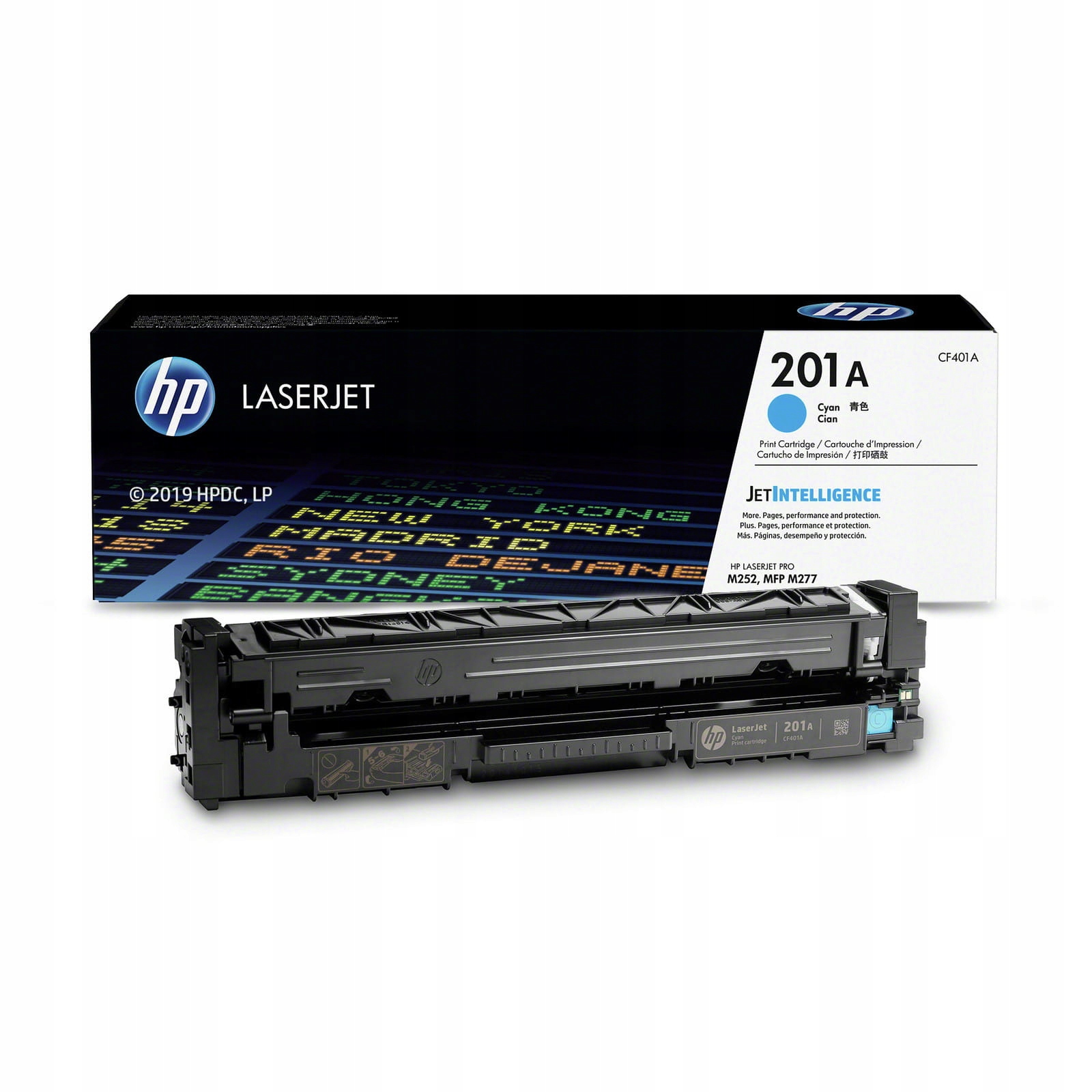 Hp 201A CF401A Cyan MFP277 M252 1.400str. Oryginał