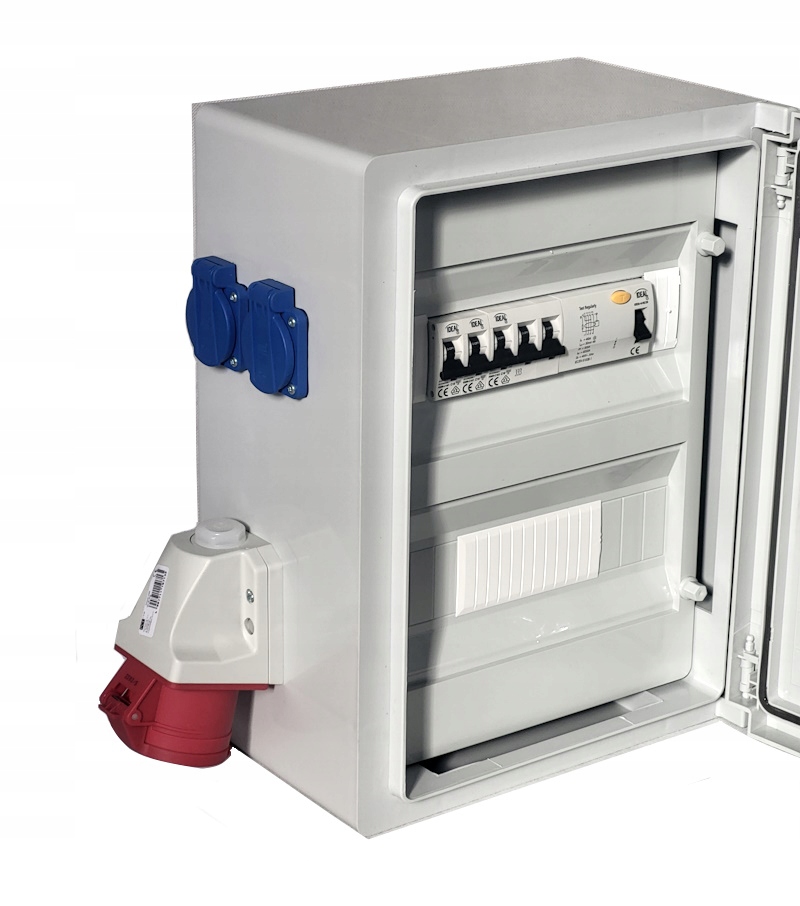 Domácí elektrický rozvaděč Rbm IP44 MB3WR 2 zásuvky 230 V, 1 zásuvka 16 A