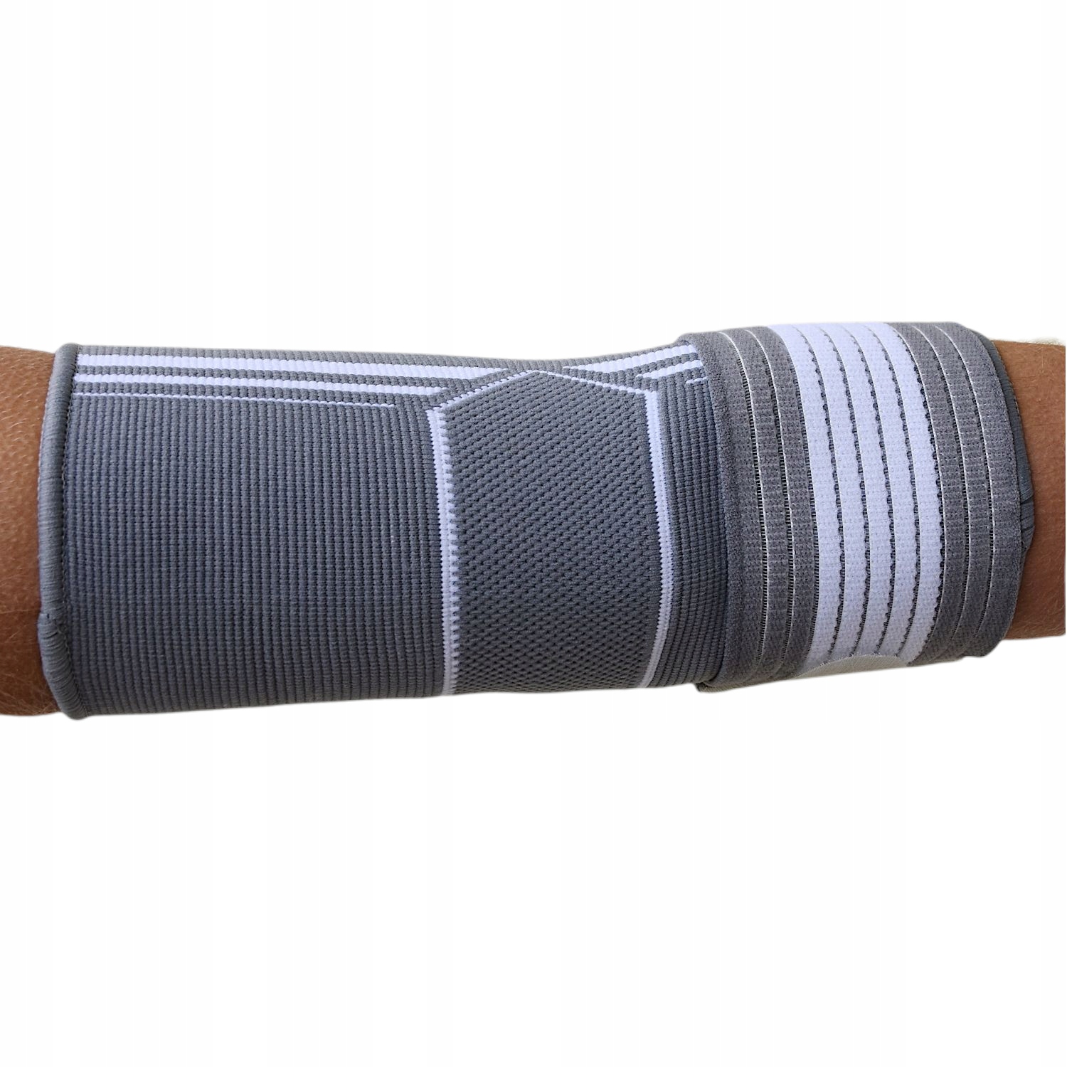 Ściągacz stabilizator na łokieć opaska Pro na rzep Cechy dodatkowe bezszwowe