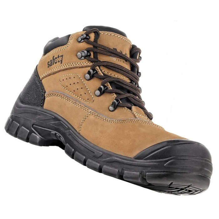 Buty Robocze Bezpieczne z Noskiem i Wkładką Antyprzebiciową VM DAMASK S3 44 Sezon całoroczne