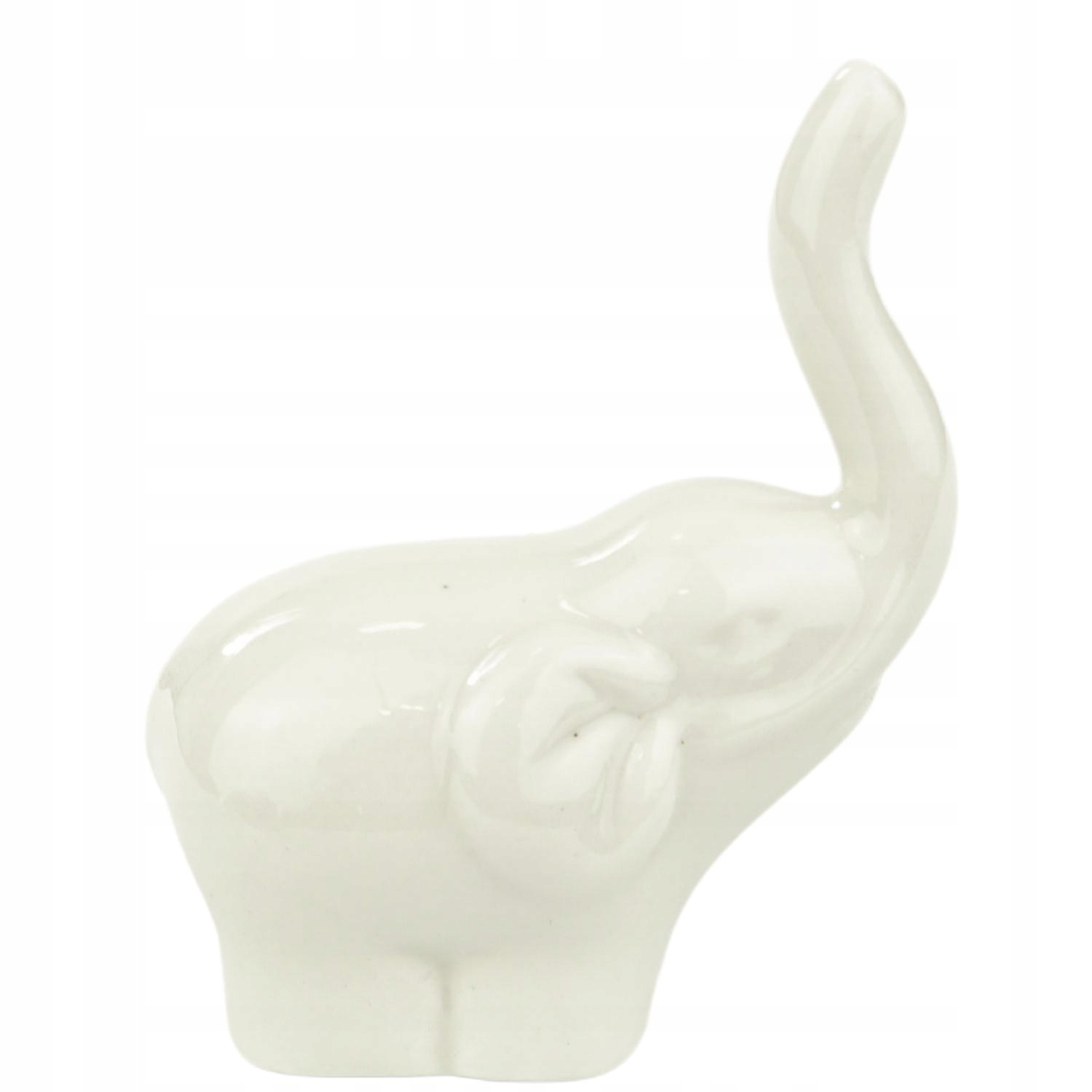 

Figurka Słonik Ceramiczny Na Szczęście Mini Biały