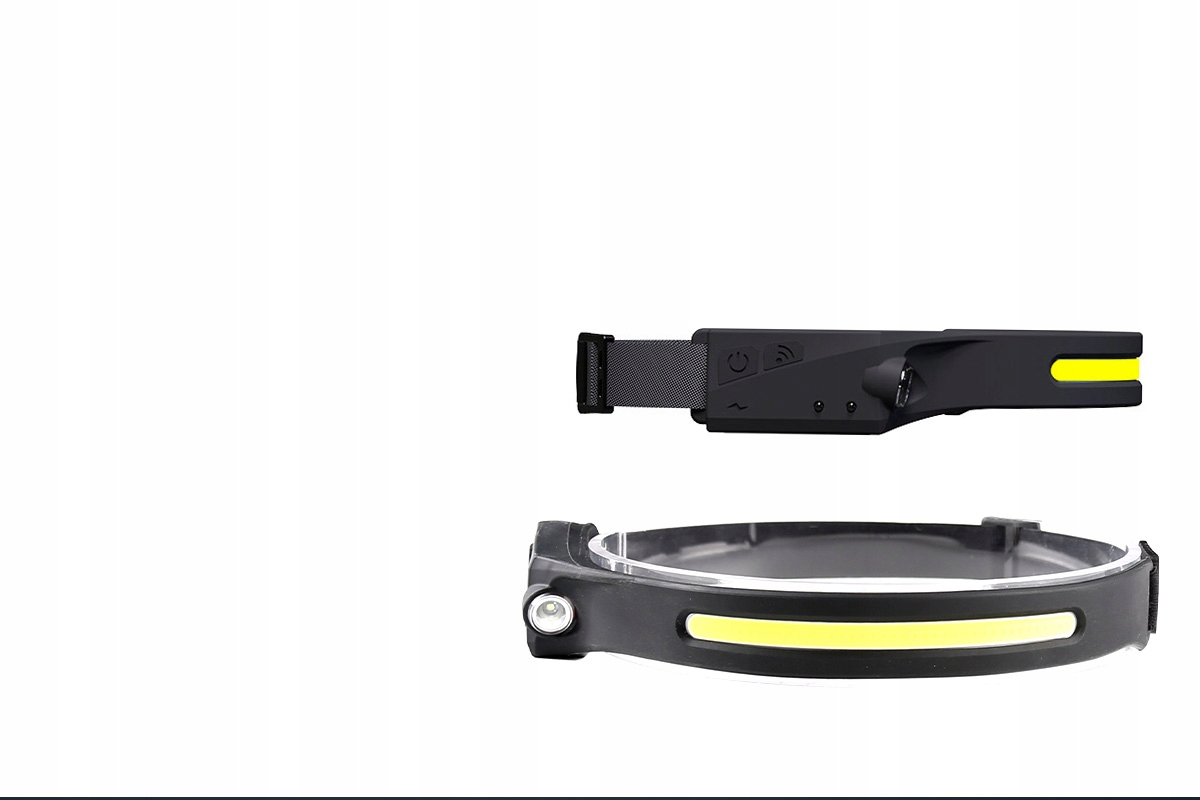 LATARKA CZOŁOWA LED USB CZOŁÓWKA WODOODPORNA MOCNA Zasilanie akumulatorowe