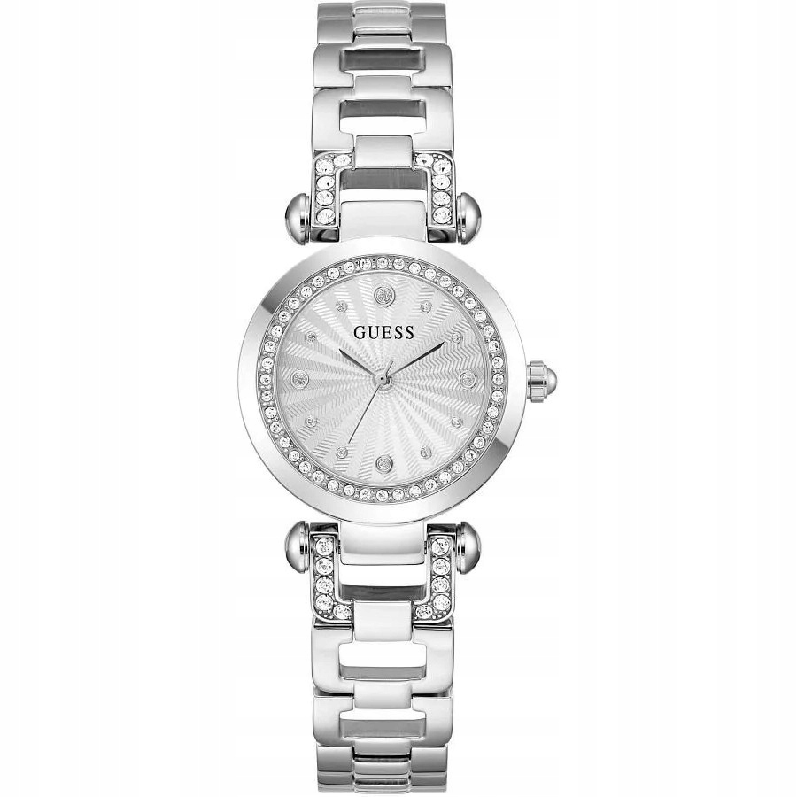 Dámské hodinky Guess GW0869L3 Zirkony stříbrné