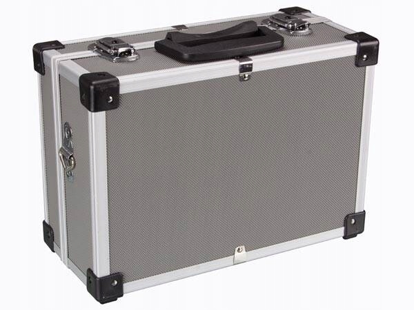 

Walizka case aluminiowa 320 x 230 x 155mm szara