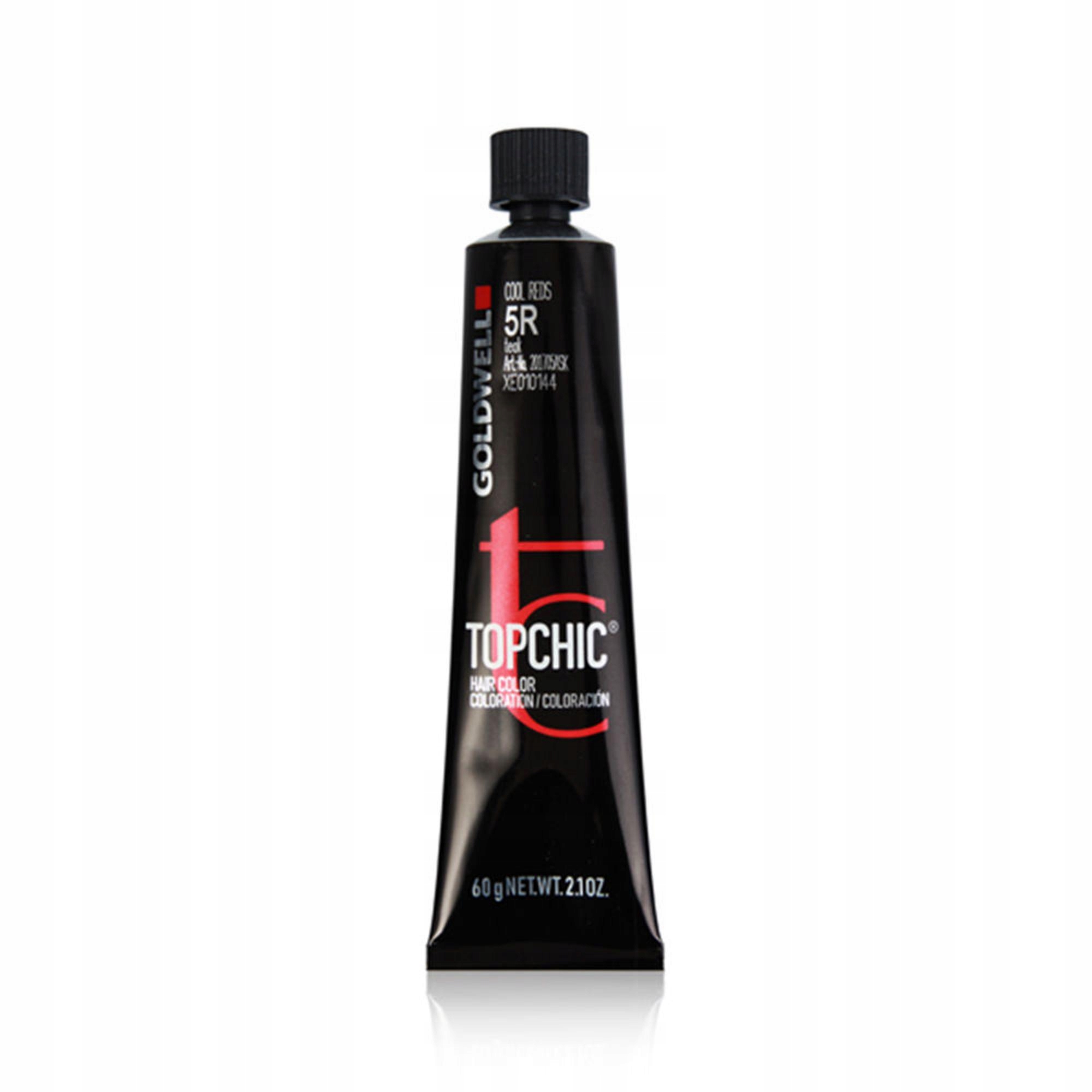 Goldwell, TopChic, Trvalá barva na vlasy, 5R Teak, 60 ml
