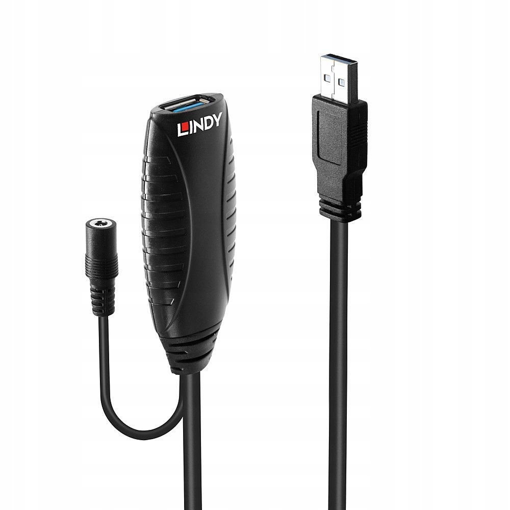 Aktivní prodlužovací kabel Usb 3.0 Lindy 10 m