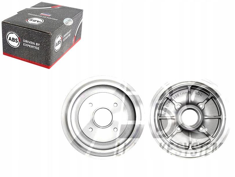 BĘBNY HAMULCOWE PEUGEOT 207 06- A.B.S.