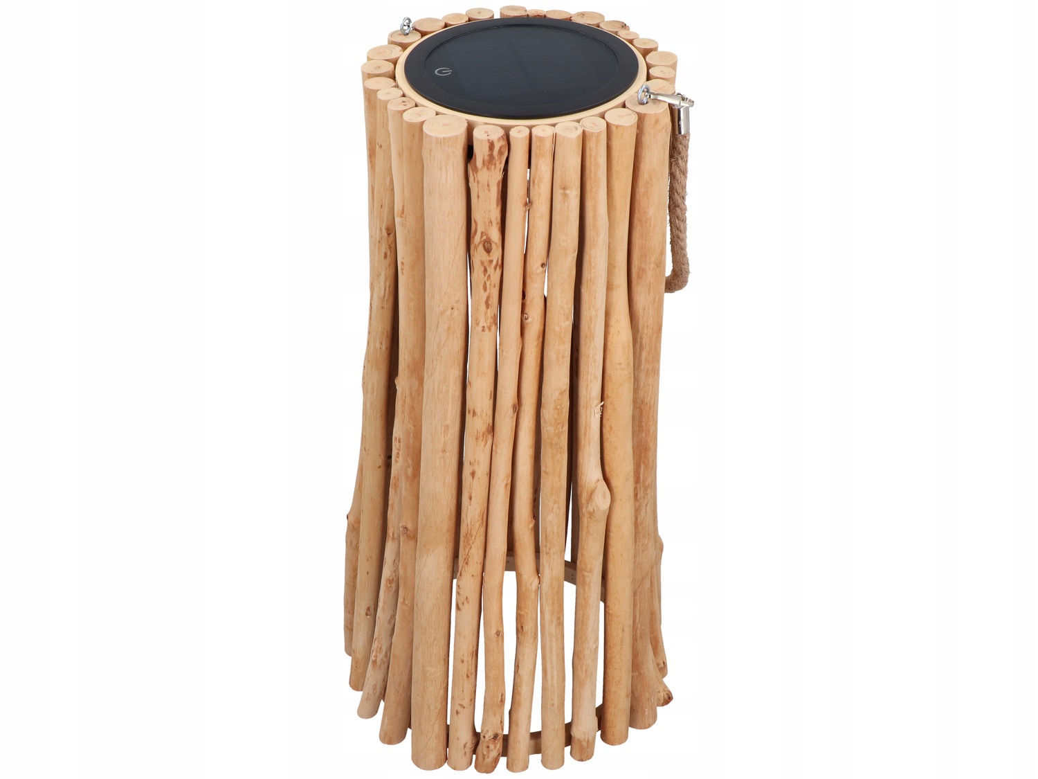 Solární lampa s držákem na dřevo 40W 4000K IP67 Anvo Rawa 25x50x52cm