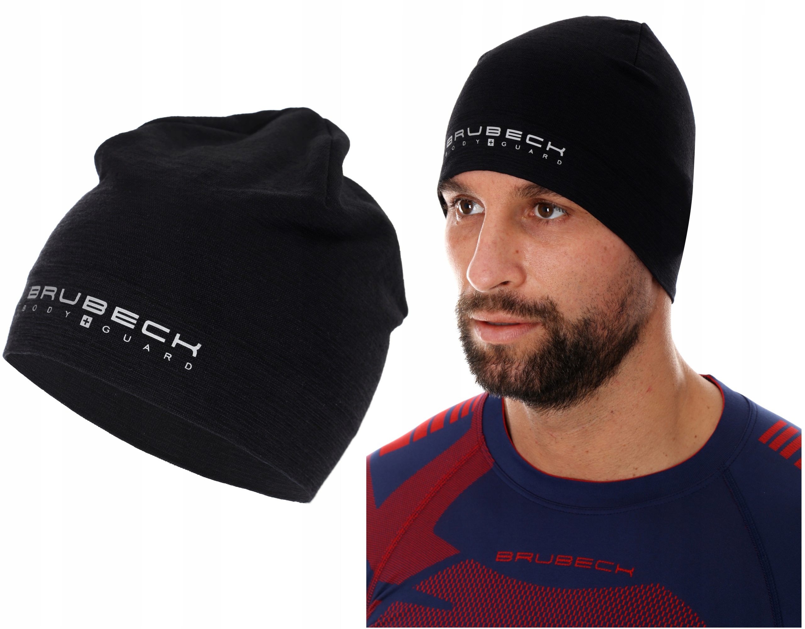 

Brubeck Wool Termoaktywna Czapka Do Biegania L-XL