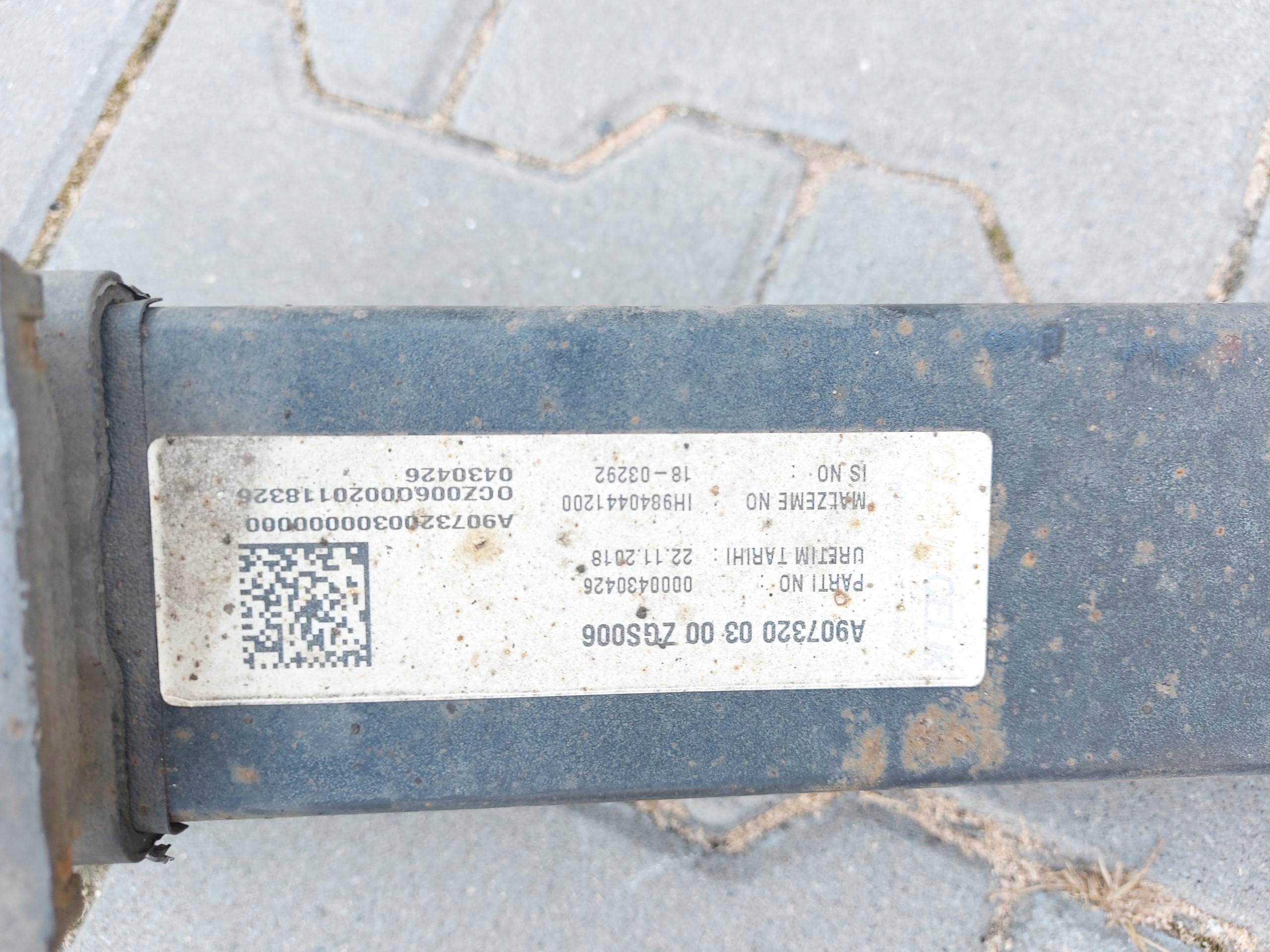 Mercedes Sprinter w907 2020, Resor springing left right A9073200300