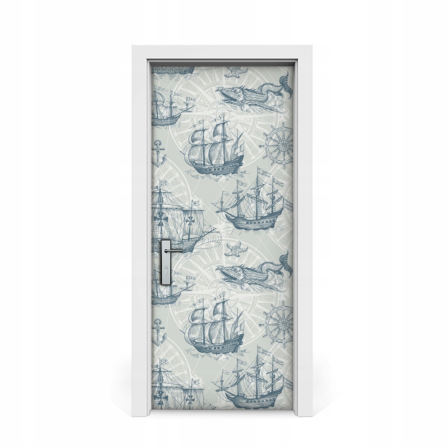 

Naklejki na drzwi Motywy morskie 85x205