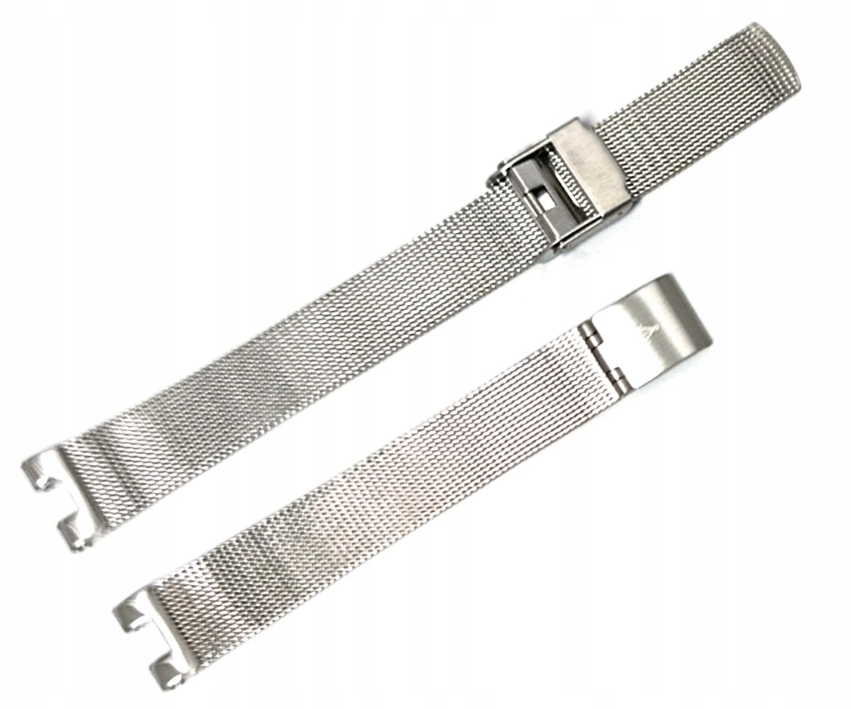 Stříbrný Ocelový Meshový Náramek Pro Hodinky Atlantic Elegance 29037