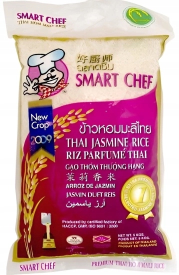 Levně Thajská jasmínová rýže Premium Thai Hom Mali 5 kg Smart Chef