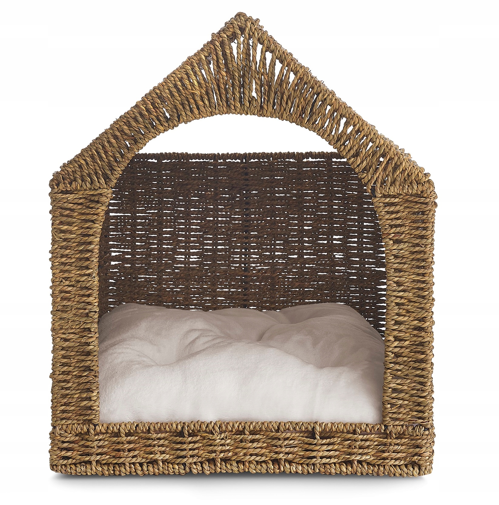 Domek legowisko budka dla kota lub psa z miękką poduszką