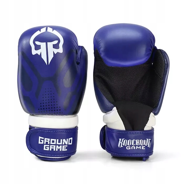 Rękawice do kickboxingu Cyborg (Niebieskie) Ground Game L
