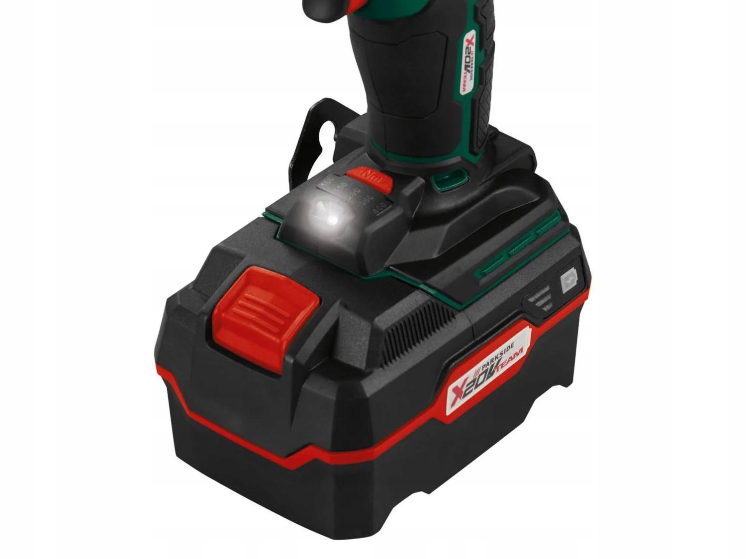 Klucz Udarowy PARKSIDE PASSK 20V 400Nm + Aku 20V 2 Ah + Ładowarka Kod producenta PASSK 20-LI A1 20 V