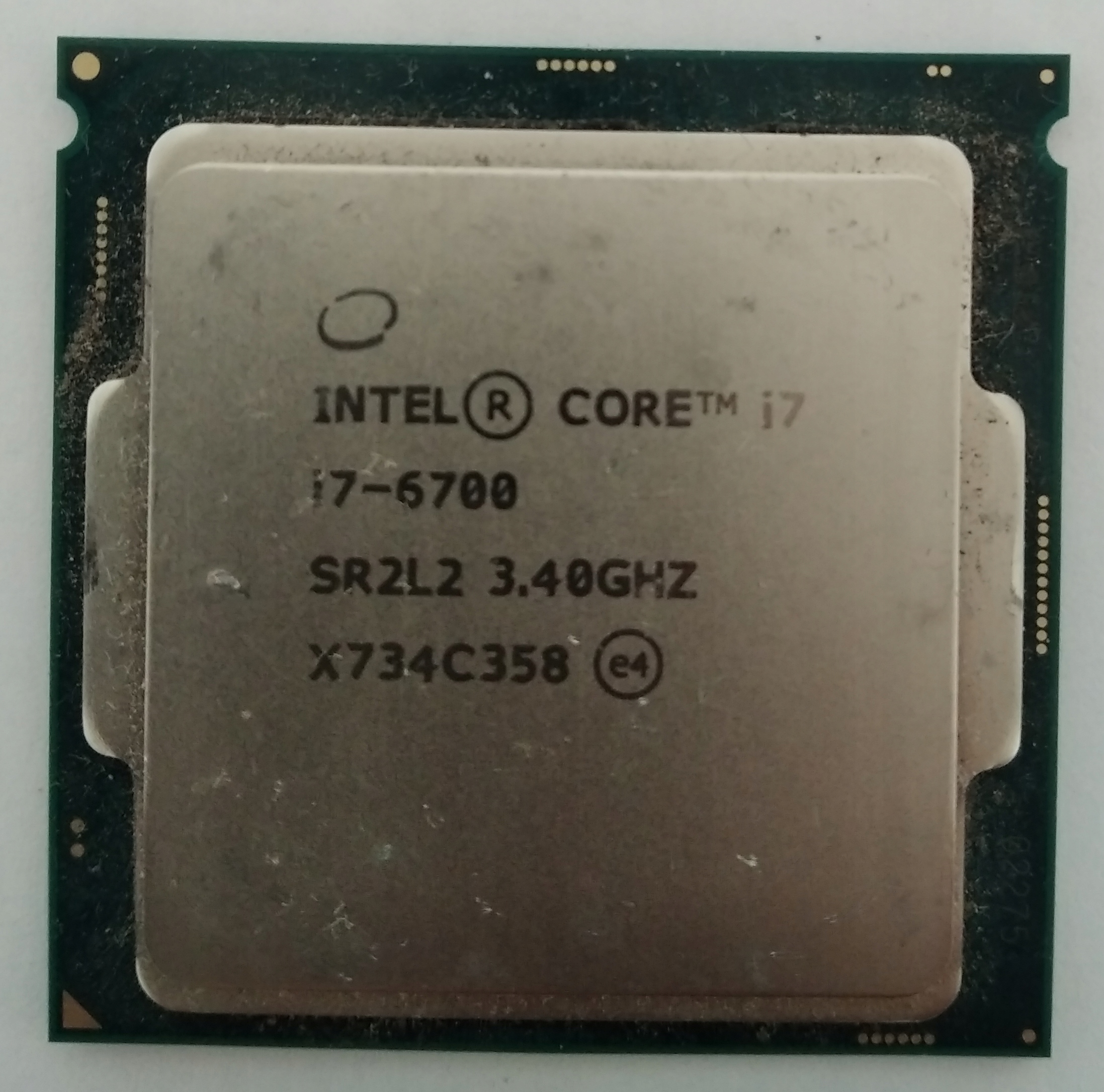 PCパーツ Intel Core i7 6700 CPU Intel Core i7 6700 3 4GHz 4コア8スレッド SkyLake PC