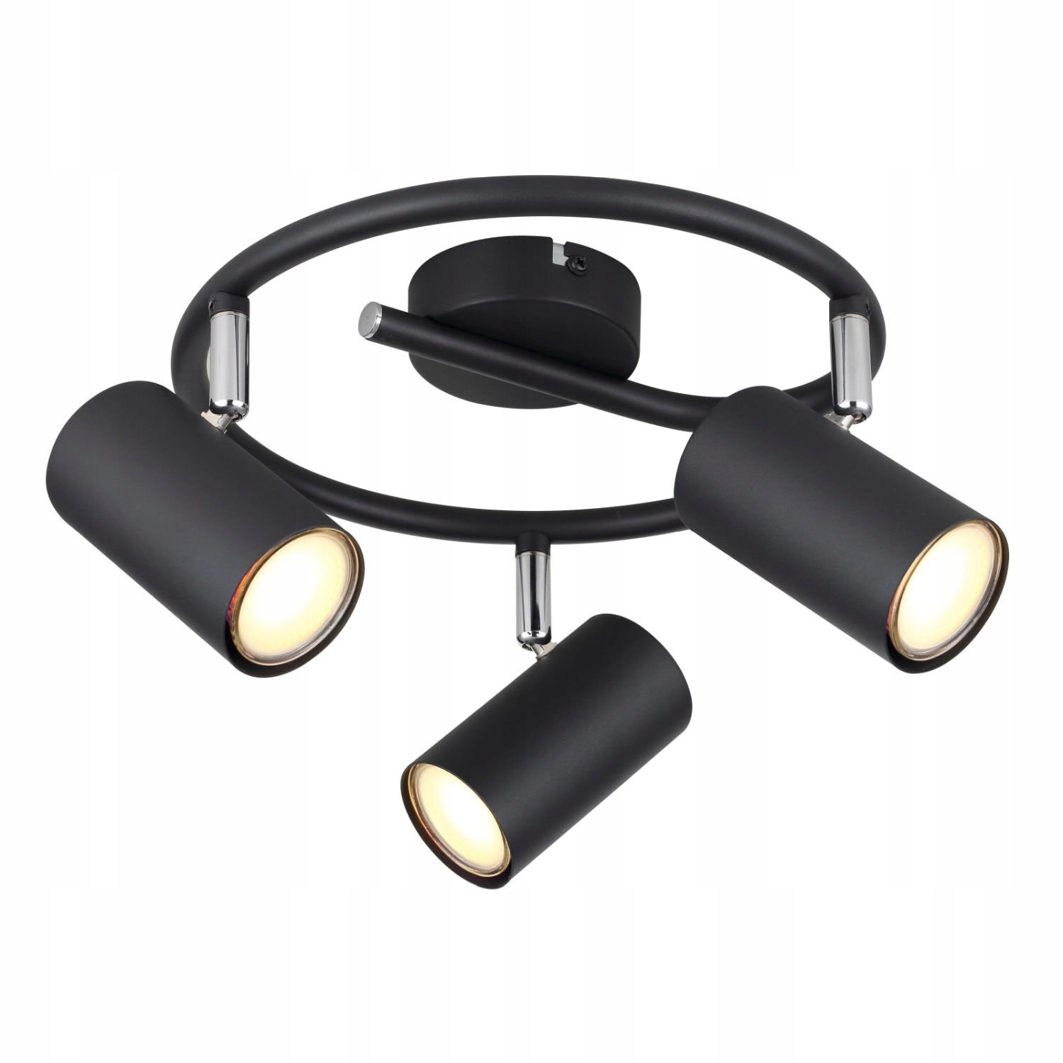 Lampa spotová černá Allvi pro osvětlení stěny Globo