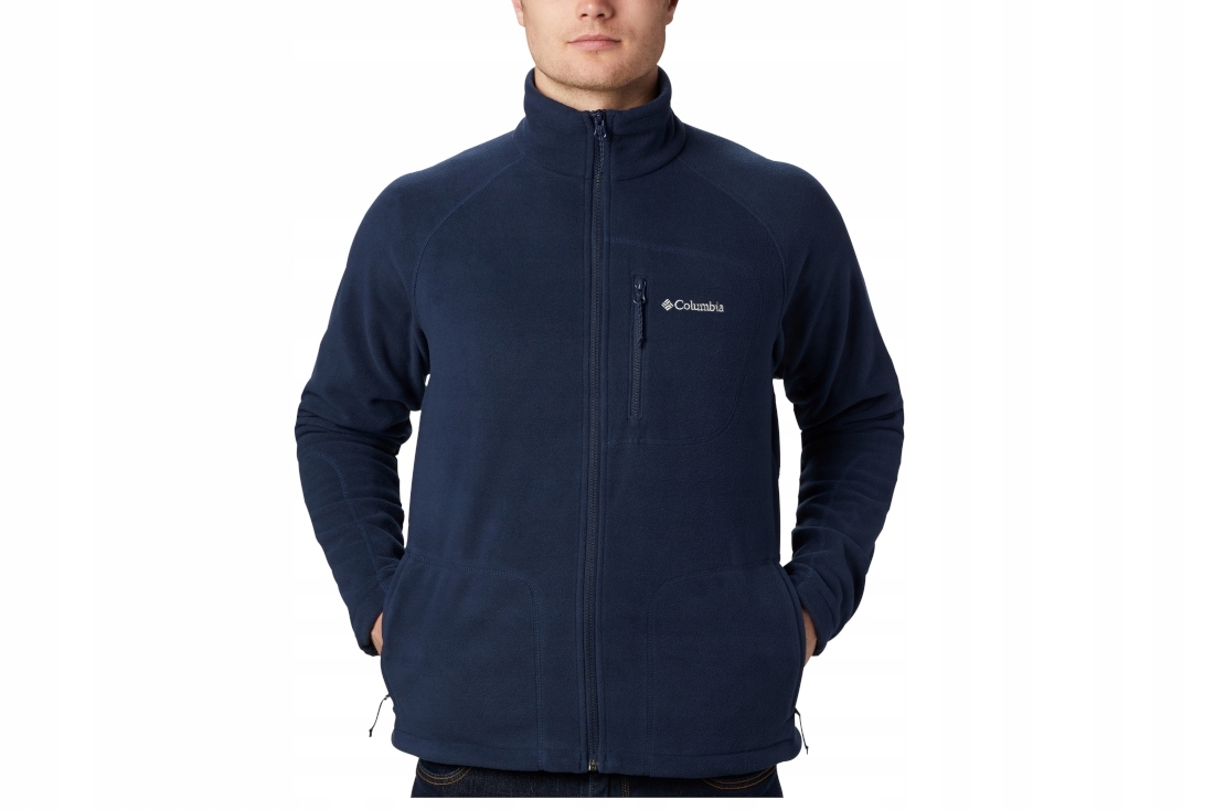 Columbia Fast Trek II Full Zip Fleece [s] Polar Pánský Polyester Tmavě modrý
