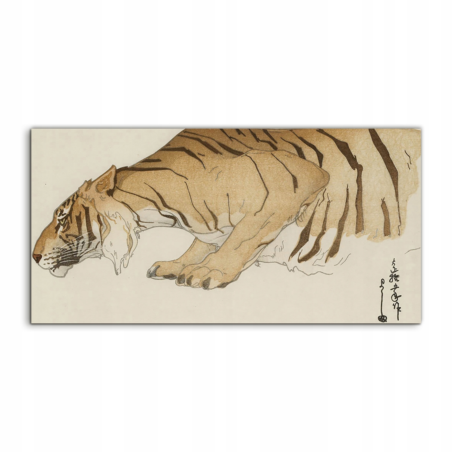 

Fotoobraz 140x70 nowoczesny Japonia Tygrys Zwierzę