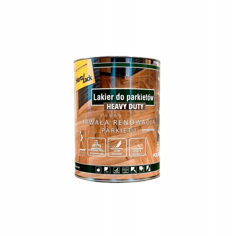 Lakier Heavy Duty 5L Mat HartzLack