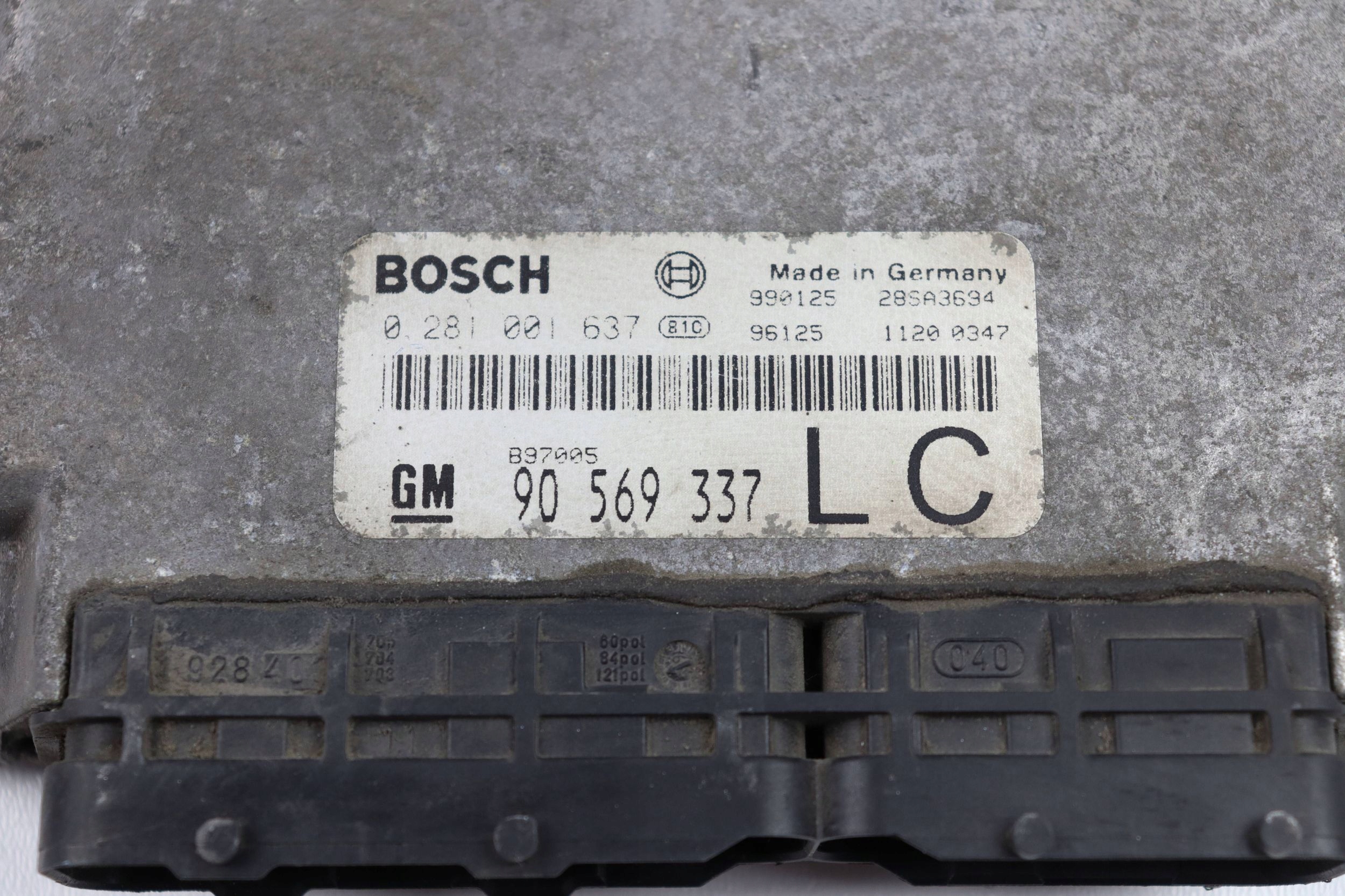OPEL SINTRA computer control unit of the engine 2.2 DIESEL 90569337 0281001637