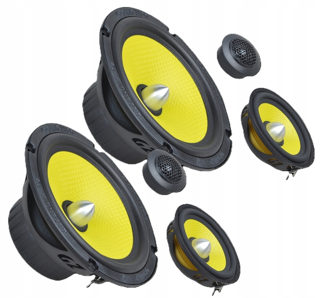 Ground Zero Gztc 165.3X-ACT 3-drożny System Aktywny 165mm 200W