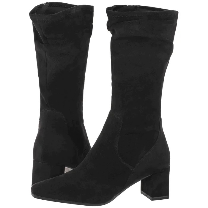 Dámské kozačky Caprice černé 9-25303-47 044 Black Stretch