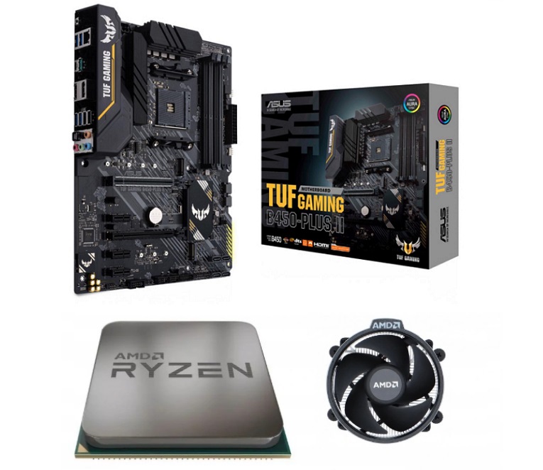Ryzen 7 3800X 4,5GHz Tuf Gaming B450-PLUS II Atx