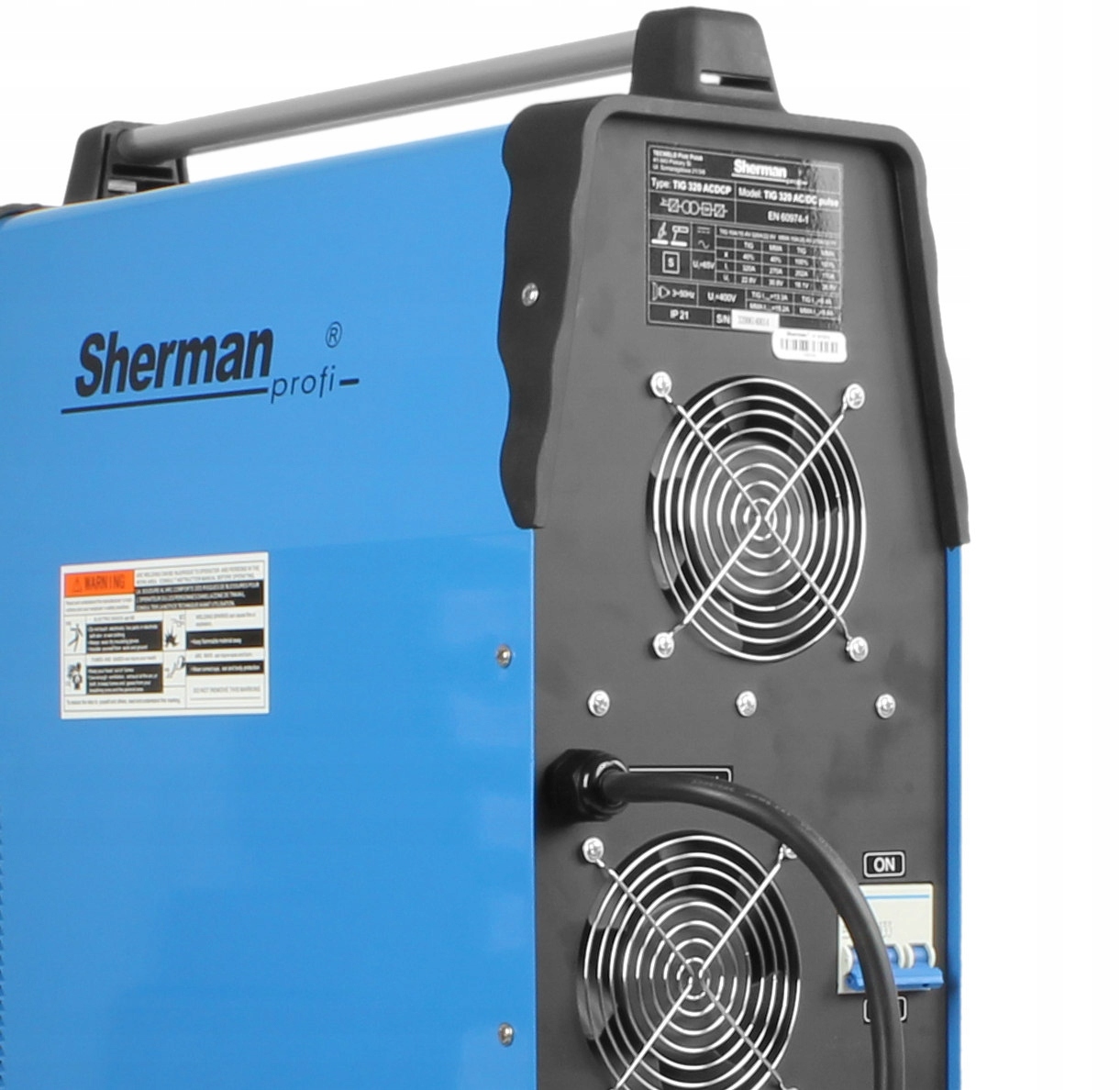 Zestaw Spawarka Sherman TIG 320 PULS AC/DC ALU Kod producenta SINW-TIG320ACDCP-WS75LT-CP4