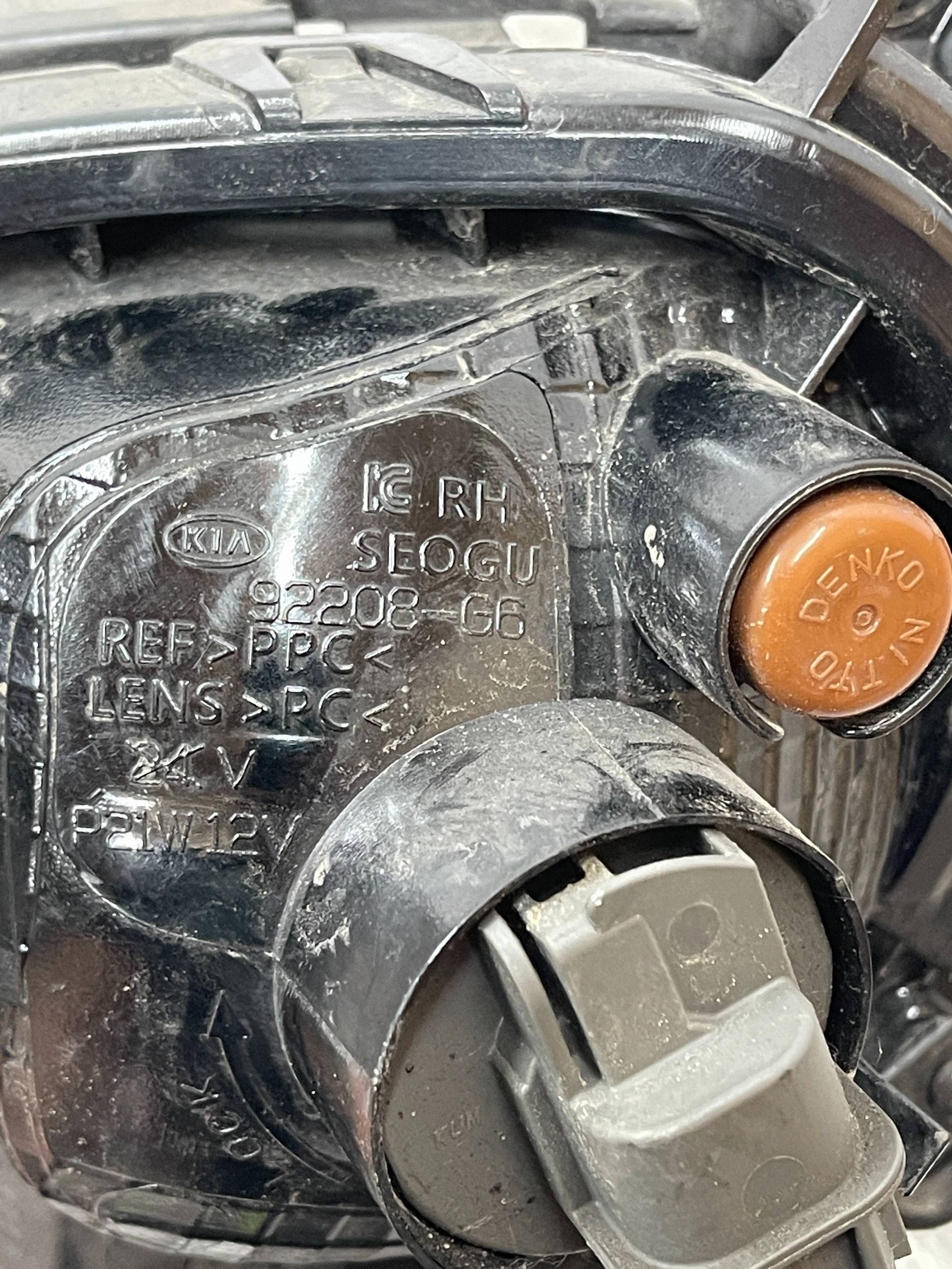 grid right light DZIENNE KIA PICANTO 3 III 17