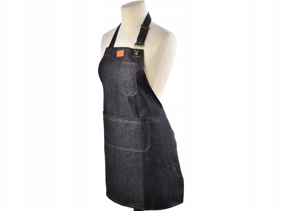

Duży Fartuch Kuchenny Kelnerski 75x67 cm Jeans