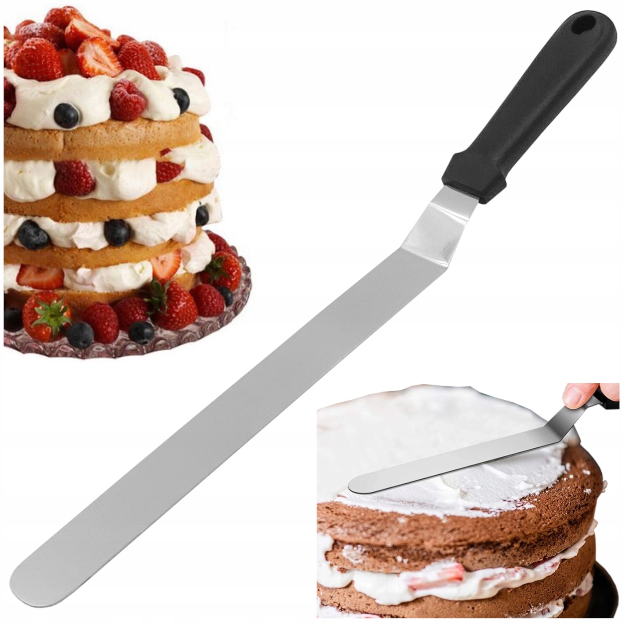 

Nóż Cukierniczy Do Tortu Szpatułka Łopatka 42 cm