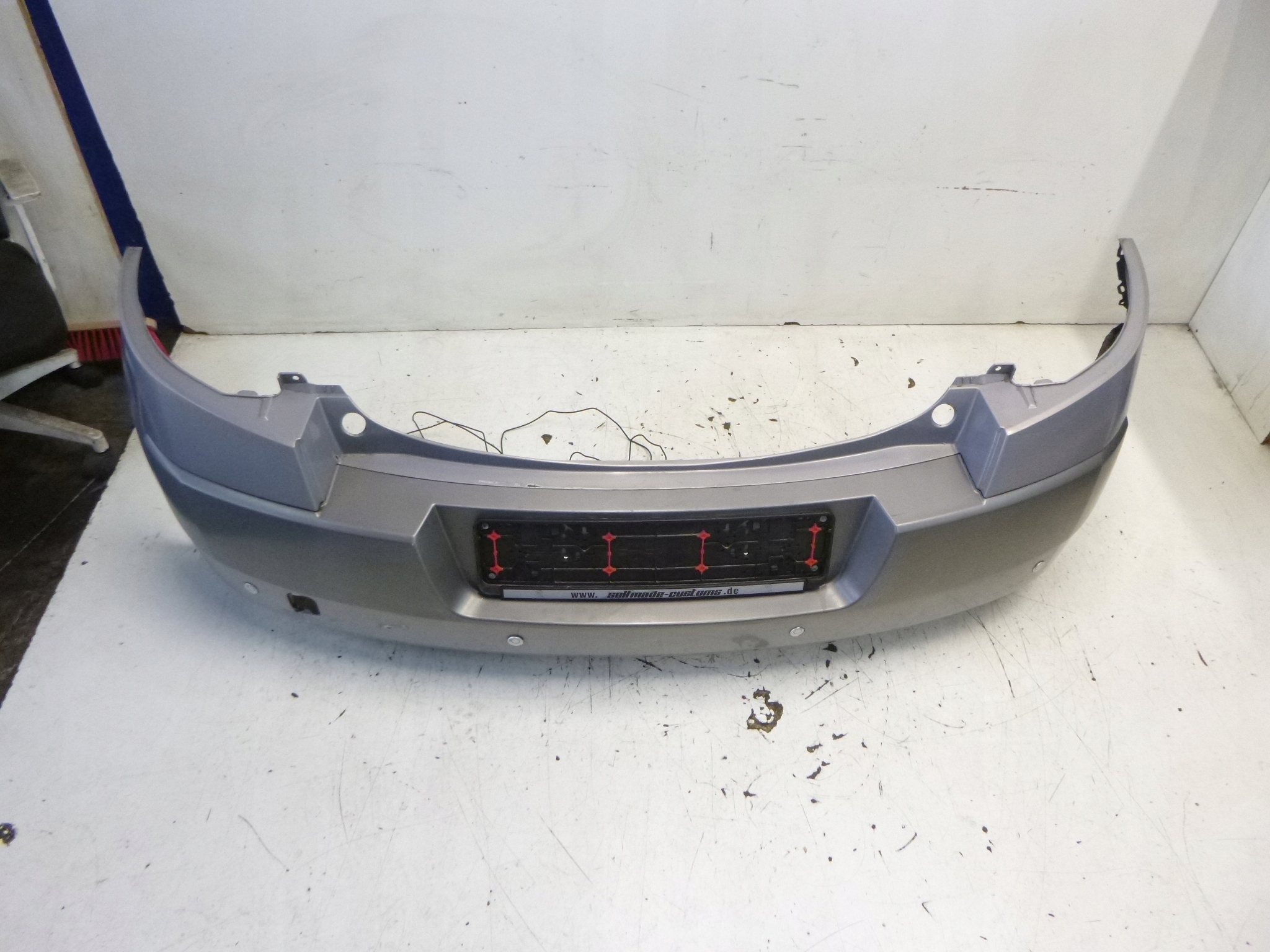 bumper rear Renault Megane II TEA19 04r. 3D HB + PDC