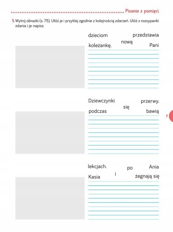 Ja i Moja Szkoła Na Nowo Czytam i Piszę Klasa 2 Rodzaj zbiór zadań, testów