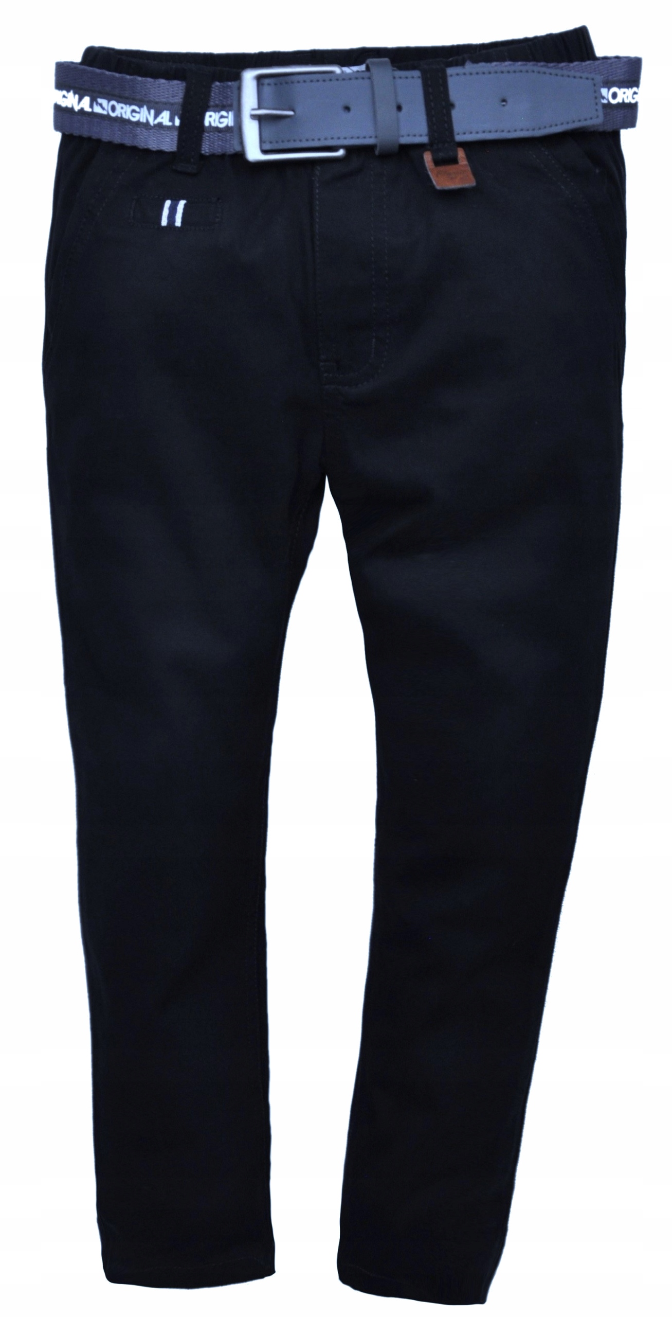 TRAS granat CHINOSY wizytowe (98-134) r 122 Marka Inna marka