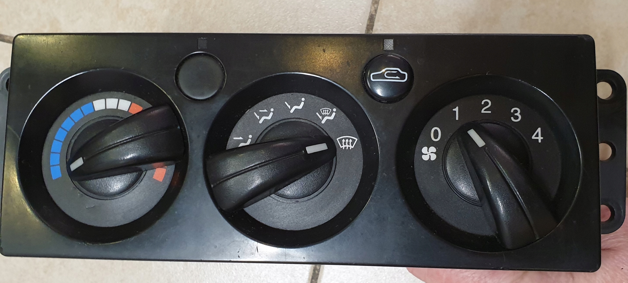 control panel REGULACJA NAWIEWEM DAEWOO NUBIRA OE EU