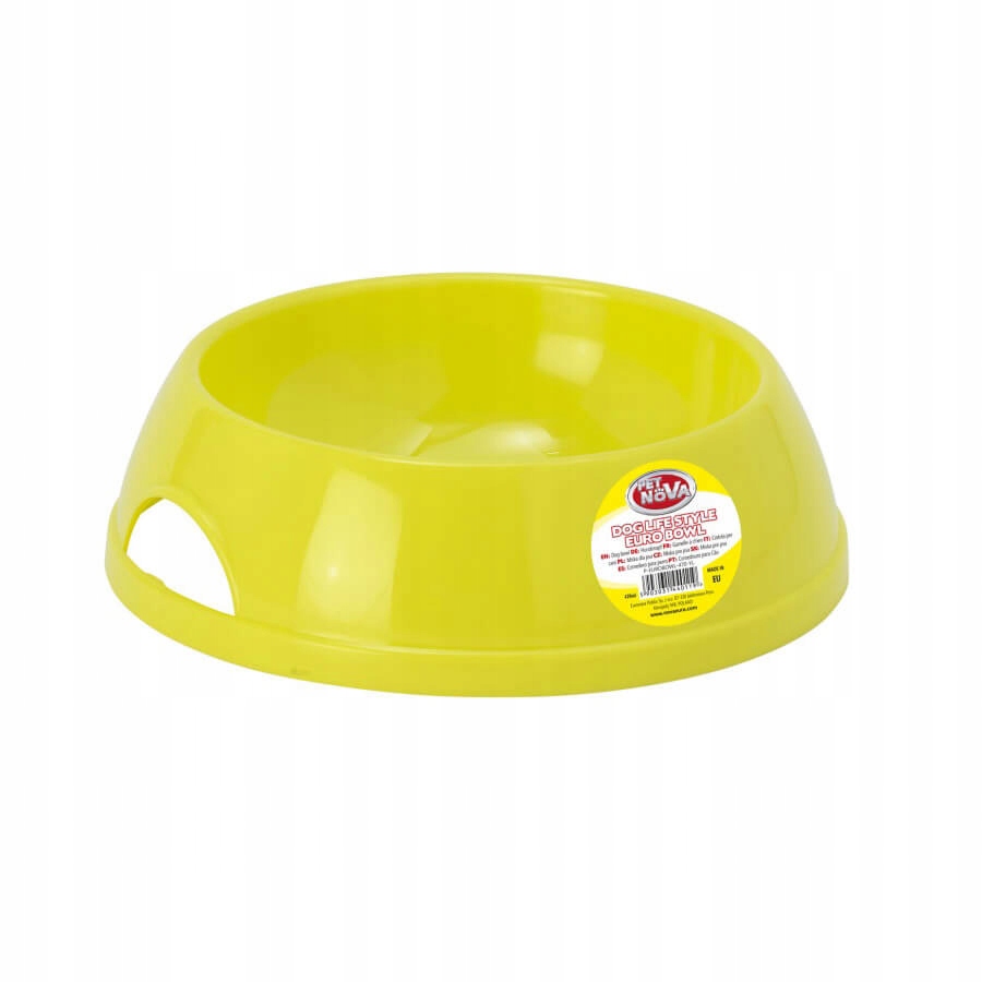 

Pet Nova Miska plastikowa okrągła żółta 2,45 l