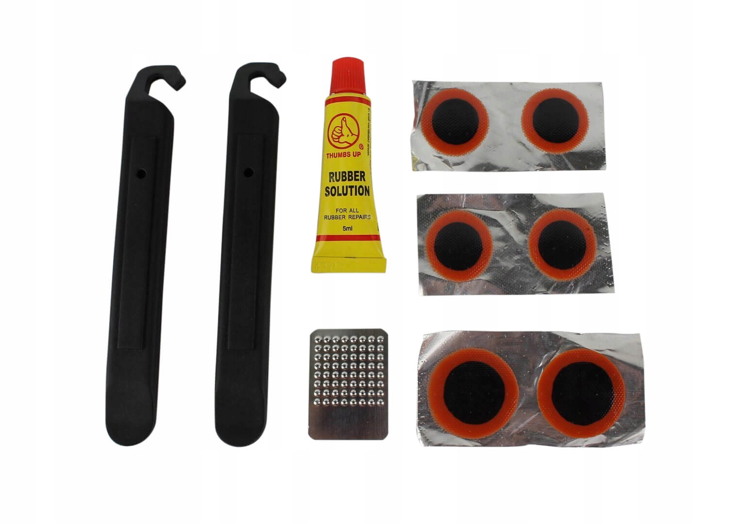 ŁATKI ROWEROWE ZESTAW NAPRAWCZY + ŁYŻKI 40402