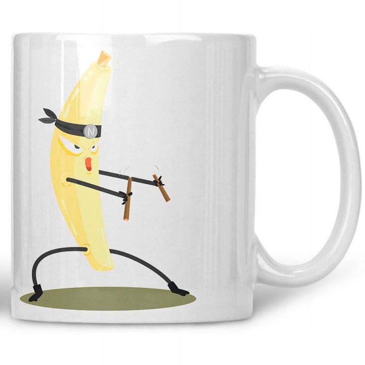 

Kubek Ninja banan