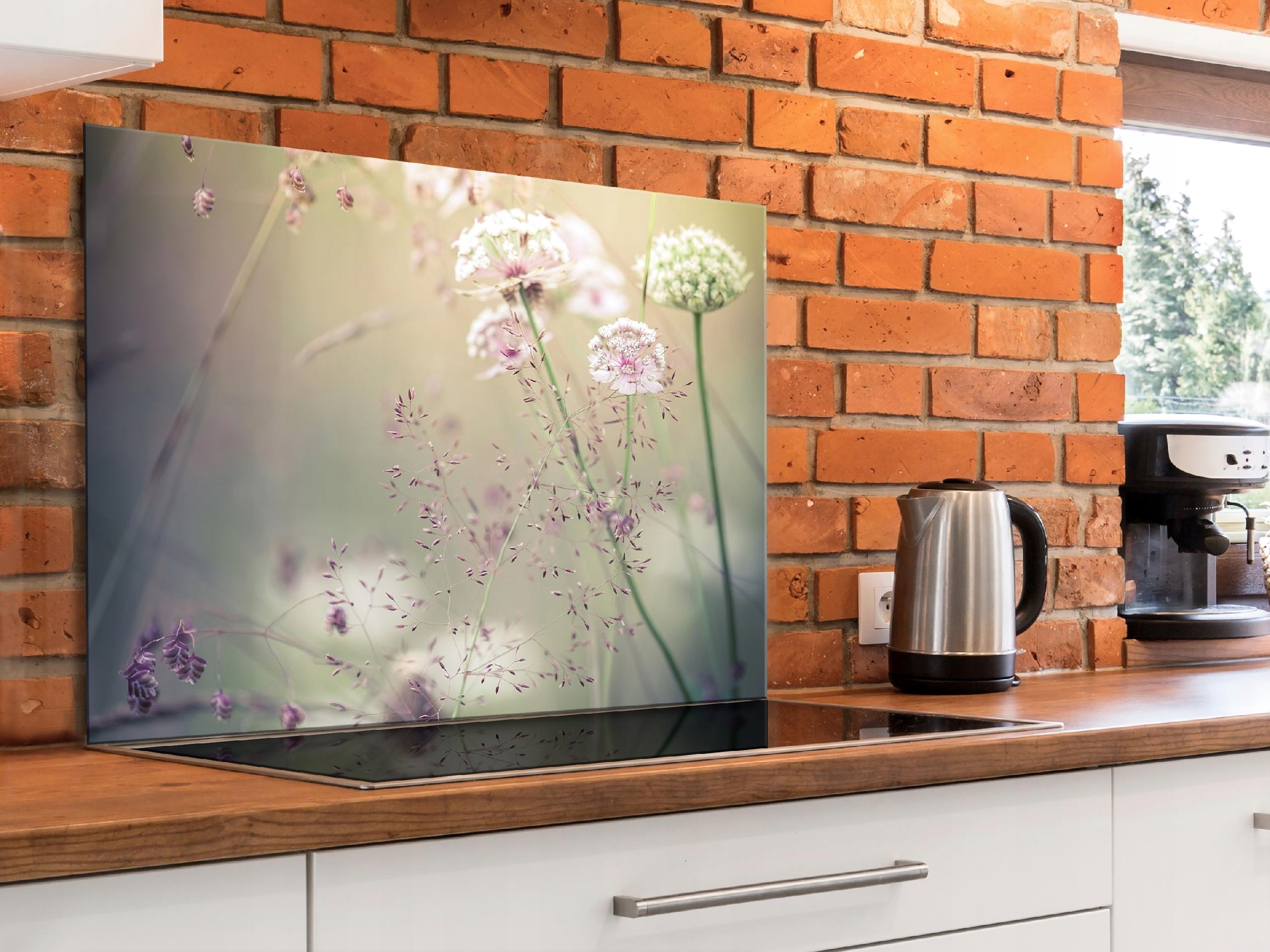 Skleněný Kuchyňský Panel 80x60 b-B-0428-aq-e