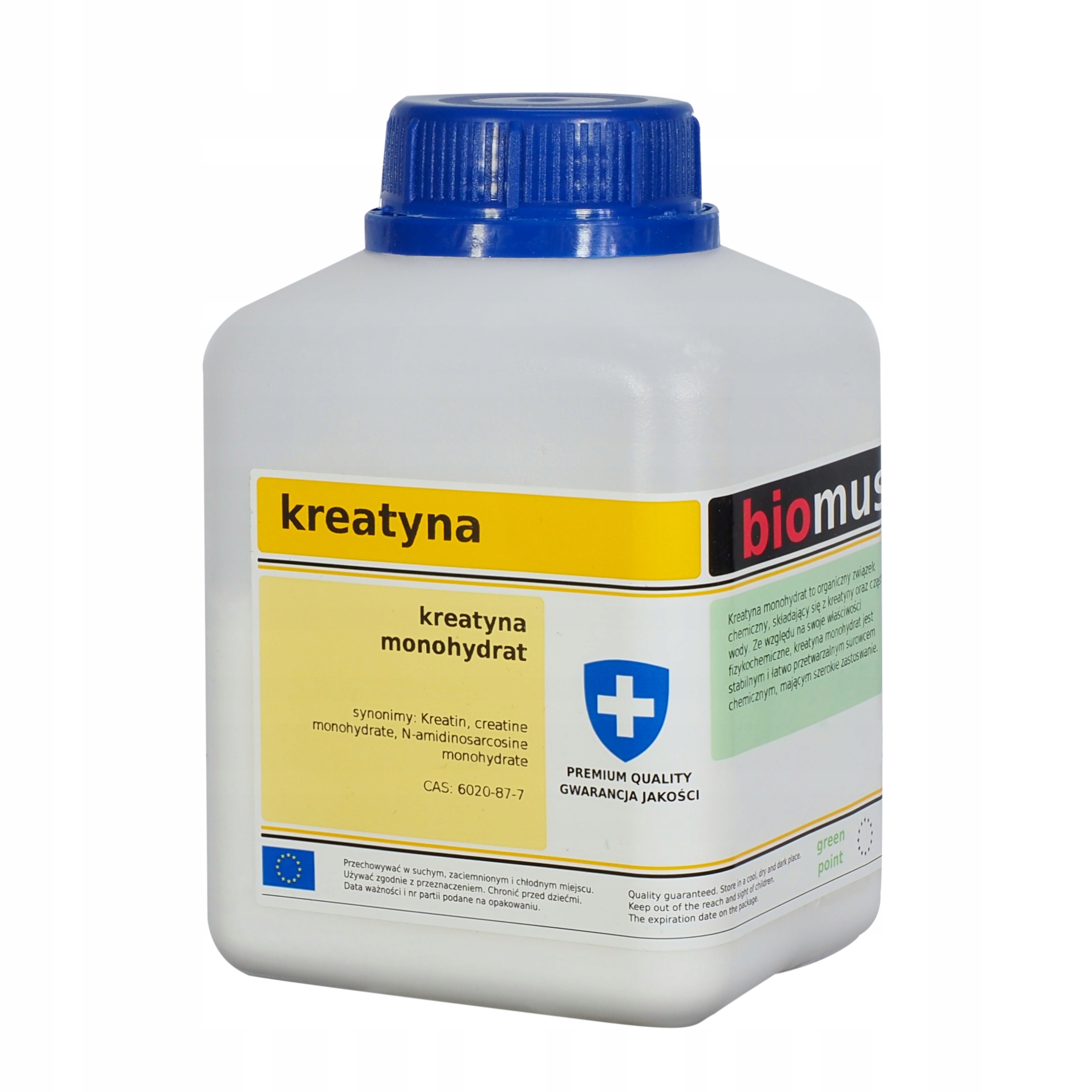 

Kreatyna monohydrat creatine 250g Biomus